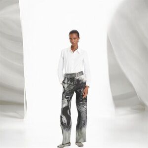 NWT TORY BURCH LTD. EDITION ANIMAL HOUSE CAT PRINT CARGO PANTS VARIOUS SIZES